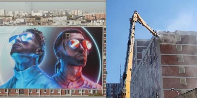 Le quartier d\'enfance de PNL à Ivry commence à être démoli !