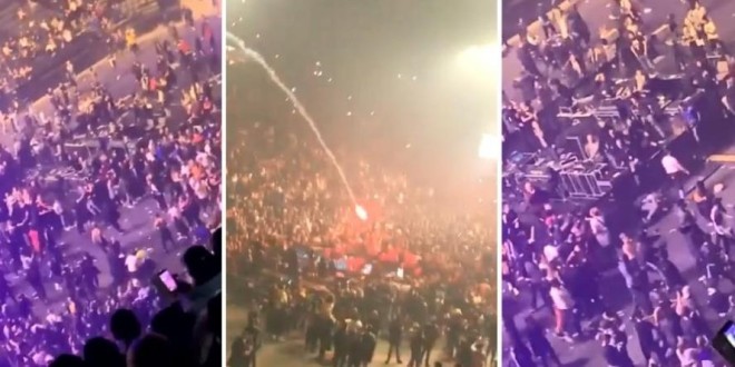 Concert de JUL : Grosse panique à l\'AccorHotels Arena à Paris; les spectateurs attaqué à coups de fumigènes ! 