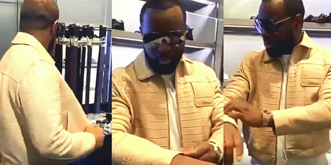 Gims se paye une veste en peau d\'alligator qui coûte 100.000 euros ! (Vidéo) 