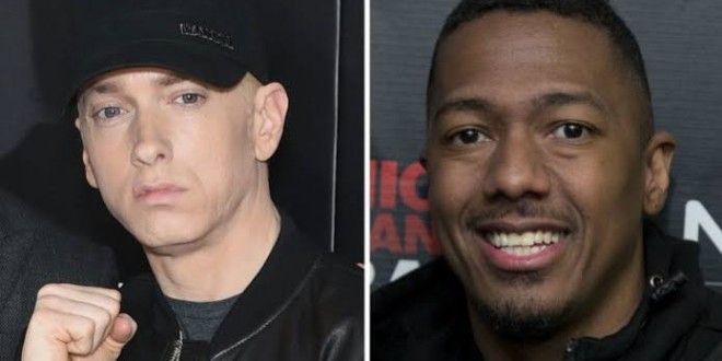 Eminem répond par des tweets au clash de Nick Cannon et se moque de lui ! 