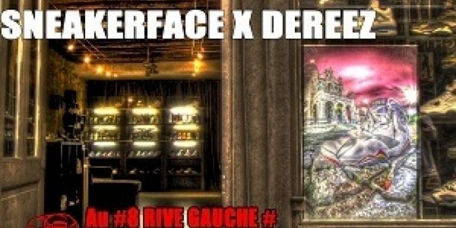 CULTURE - Expo SNEAKERFACE x DEREEZ du 23/09 au 23/10 à Paris