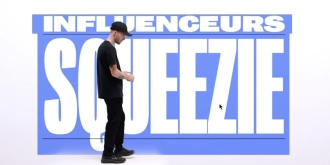 Avec “Influenceurs”, Squeezie se lance officiellement dans le rap ! (Vidéo)