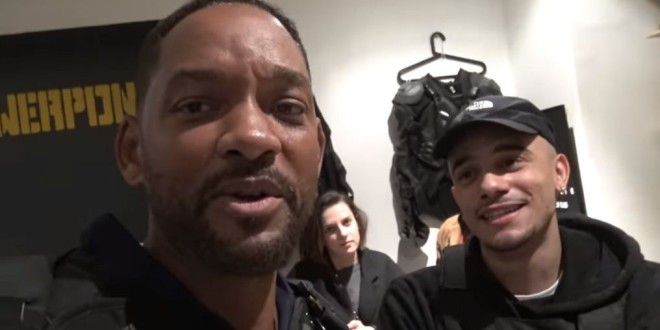 Mister V rencontre Will Smith pendant un Fury Room dans une vidéo délirante et mythique ! (Vidéo) 