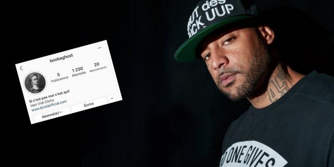 Booba revient sous le nom de \'\'BoobaGhost\'\' sur insta... Une heure après il se fait bannir ! 