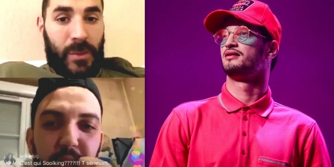 Lors de son live instagram, Benzema avoue ne pas connaitre Soolking ! 