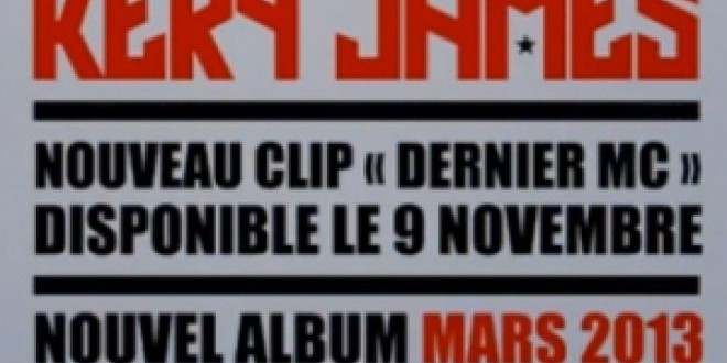 Le retour de Kery James avec son très gros clip Dernier MC