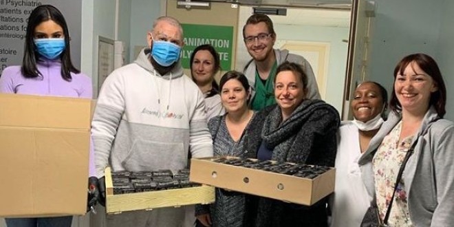 Seth Gueko soutient le personnel hospitalier en offrant des repas de son restaurant 