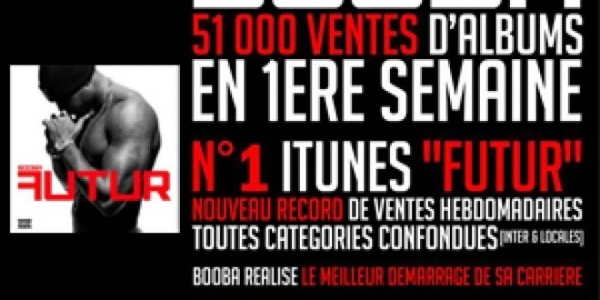 L\'album de Booba - Futur  fait un carton dans les bacs !