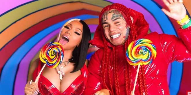 6ix9ine a encore pété les compteurs Youtube avec Nicki Minaj sur \'\'TROLLZ\'\' (Clip Officiel) 