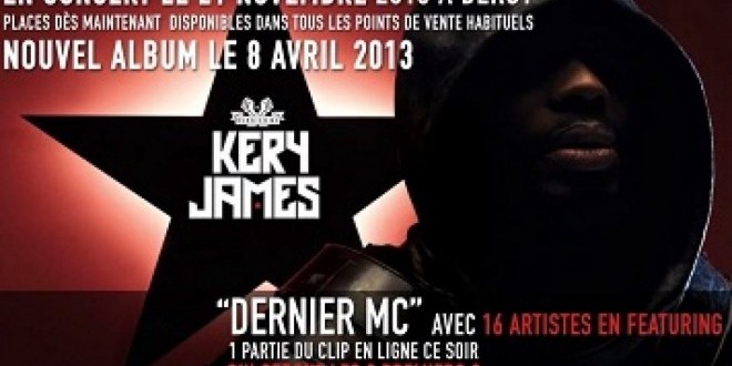 (VIDEO) Kery James annonce son nouvel album et un Bercy !