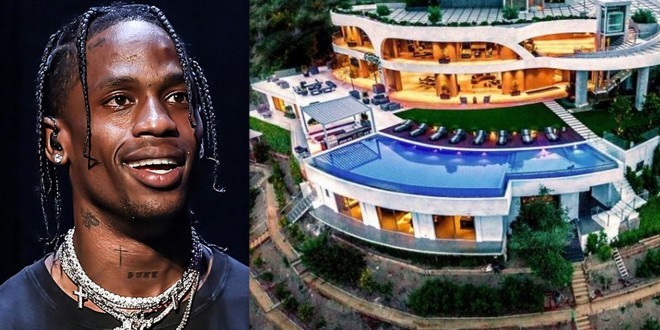 Travis Scott se paye un manoir au prix de 23,5 millions $ en Californie  