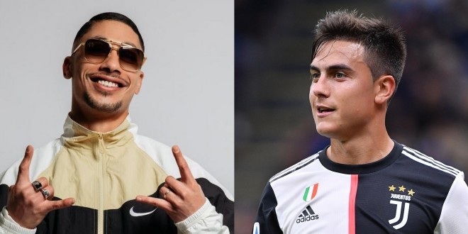 Dybala félicite Maes pour son single diamant de \'\'Dybala\'\' et l\'invite au stade de la Juventus !