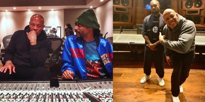 Kanye West, Snoop Dogg et Dr. Dre de retour ensemble en studio 