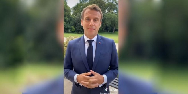 Emmanuel Macron rejoint TikTok pour féliciter les nouveaux bacheliers (Vidéo)