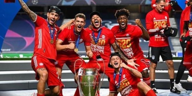 Les joueurs du Bayern ont fêté leur victoire en s\'ambiançant sur \'\'Afro Trap 3\'\' de MHD (Vidéo)