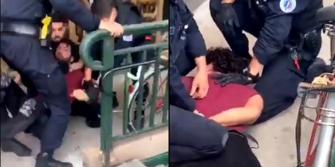 Une nouvelle vidéo choc montre un policier étrangler Ademo lors de son arrestation