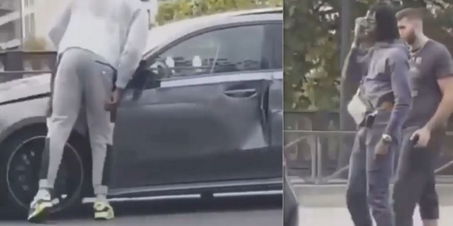 Koba LaD bousille sa Mercedes suite à un accident (Vidéo) 