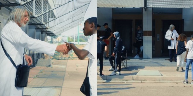Le professeur Raoult vend de la chloroquine sur le nouveau clip  \'\'L’Etoile sur le maillot\'\' 