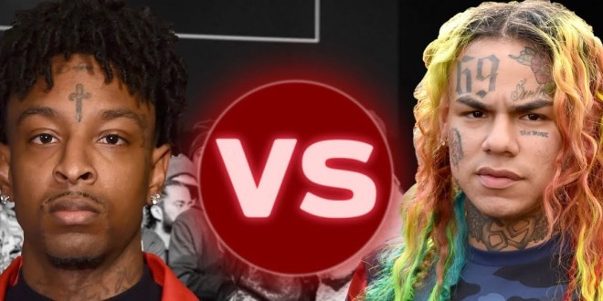 21 Savage a-t-il clashé 6ix9ine ?