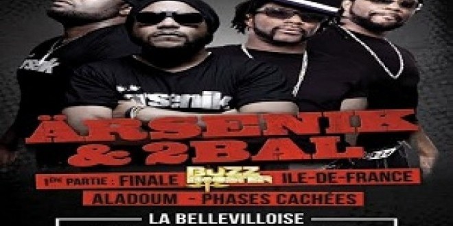 ÄRSENIK & 2BAL en concert, un événement à ne pas rater