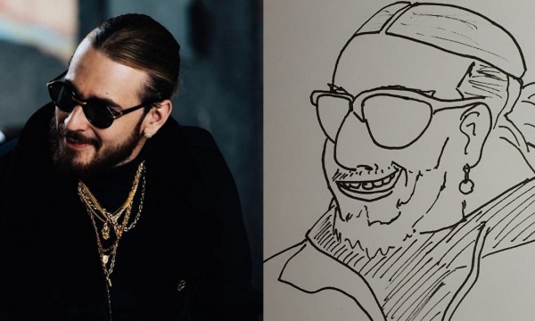 Un fan a fait un portrait raté de SCH, la réaction magique du rappeur fait le buzz Un fan a fait un portrait raté de SCH, la réaction magique du rappeur fait le buzz