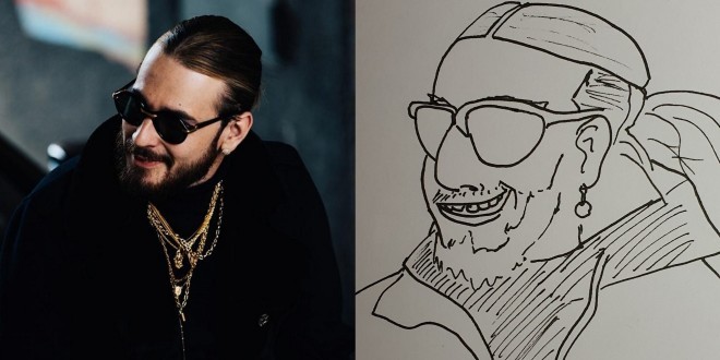 Un fan a fait un portrait raté de SCH, la réaction magique du rappeur fait le buzz 