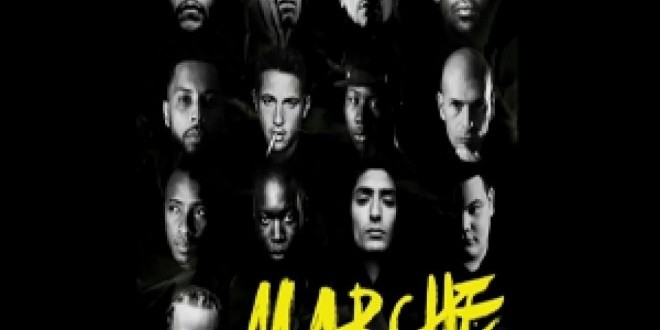 13 rappeurs sur le même projet, \" La Marche\"