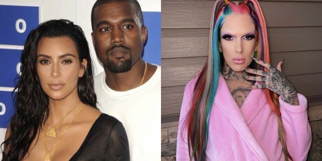 Kanye West aurait trompé Kim Kardashian avec le YouTubeur Jeffree Star 
