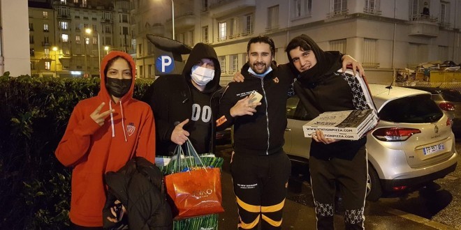 Le rappeur La Famax vient en aide à des sans abris à Lyon (vidéo) 