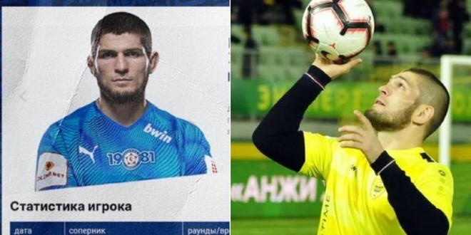 Khabib Nurmangomedov veux devenir  footballeur, un club Russe lui fait une offre 