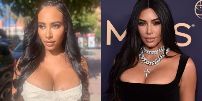 Les internautes confondent la femme de Gims, Demdem avec Kim Kardashian (Photo)
