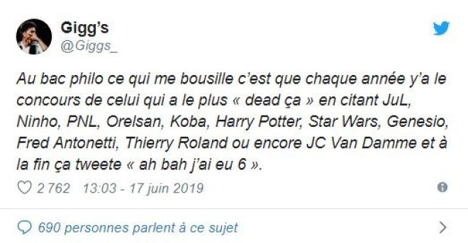 Sujet Susceptible De Tomber Au Bac 2022 Philo Nekfeu et PNL ont été cités au Bac Philo par les étudiants