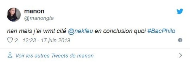 Sujet Susceptible De Tomber Au Bac 2022 Philo Nekfeu et PNL ont été cités au Bac Philo par les étudiants
