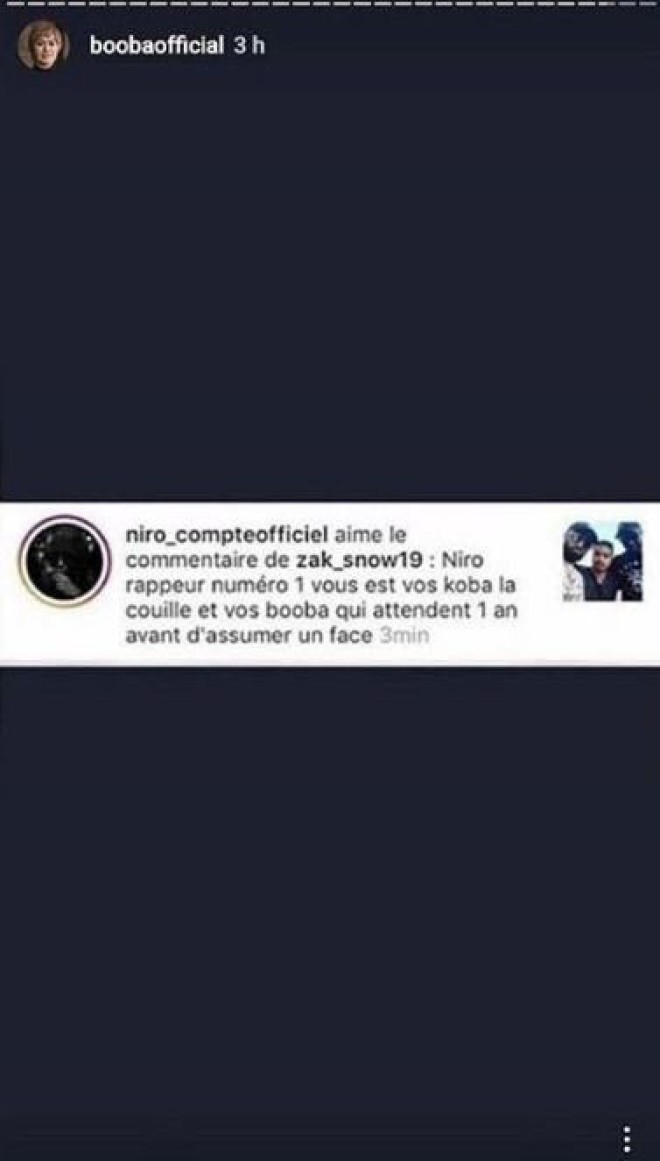 Un nouveau clash en vue cette fois entre Booba et Niro ?