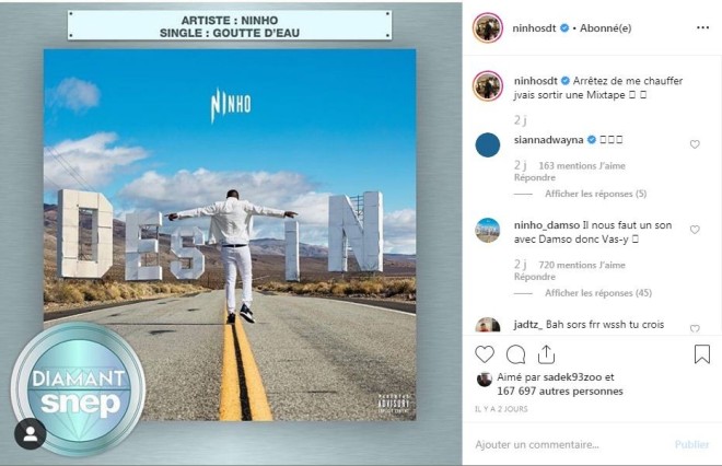 Ninho annonce une nouvelle mixtape pour très bientôt !