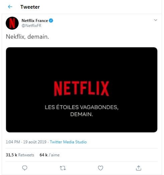 Le film ''Les étoiles vagabondes'' de Nekfeu est désormais disponible sur Netflix !