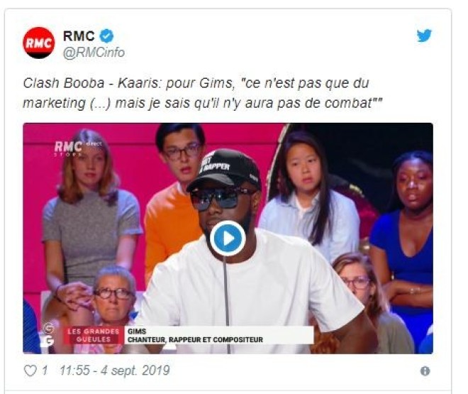 Gims a donné son avis sur l'octogone et a dit qui va soutenir si le combat n'est pas annulé !