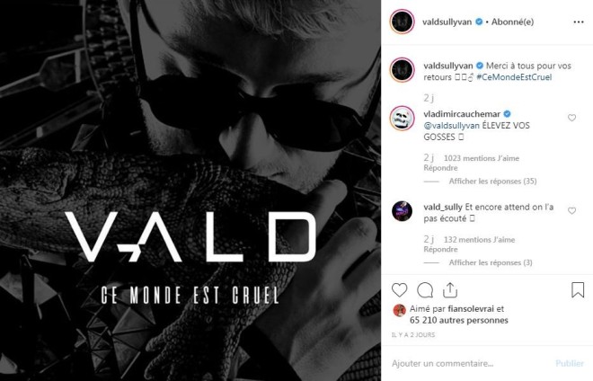 Vald dévoile la date de sortie de son nouvel album en direct du Japon ! (Vidéo)