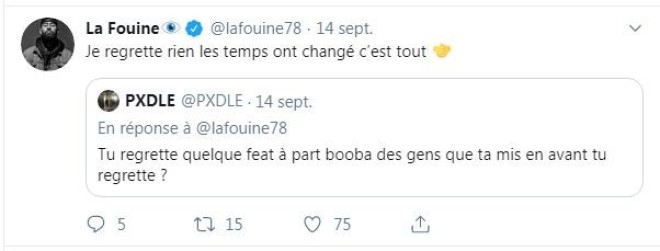 La Fouine réagit au combat de Booba x Kaaris et s'exprime sur son feat avec B2O !