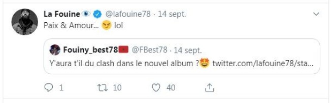 La Fouine réagit au combat de Booba x Kaaris et s'exprime sur son feat avec B2O !