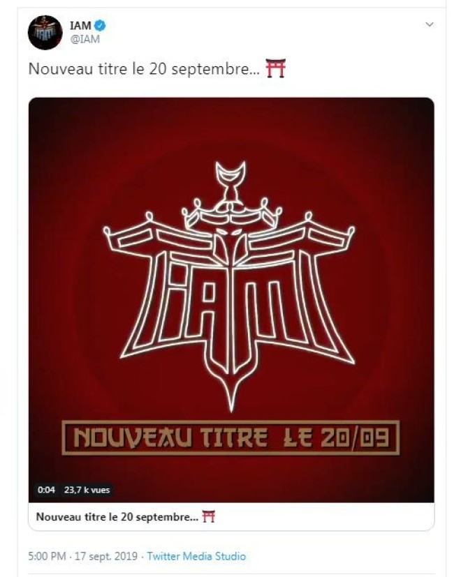 IAM annonce son grand retour avec un nouveau titre !