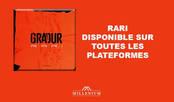 Gradur dévoile le clip vidéo de « Rari », le premier extrait de son nouvel album !