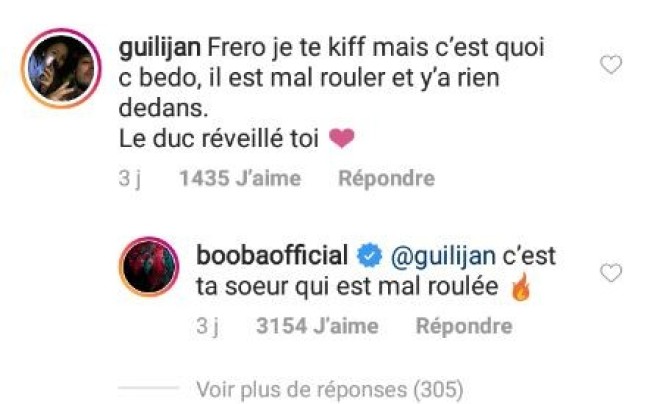 Les internautes se moquent de la façon dont Booba roule son joint, ce dernier leur répond !