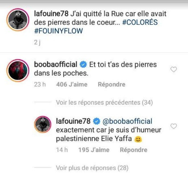 Booba s'attaque encore à La Fouine mais ce dernier lui répond très intelligemment !