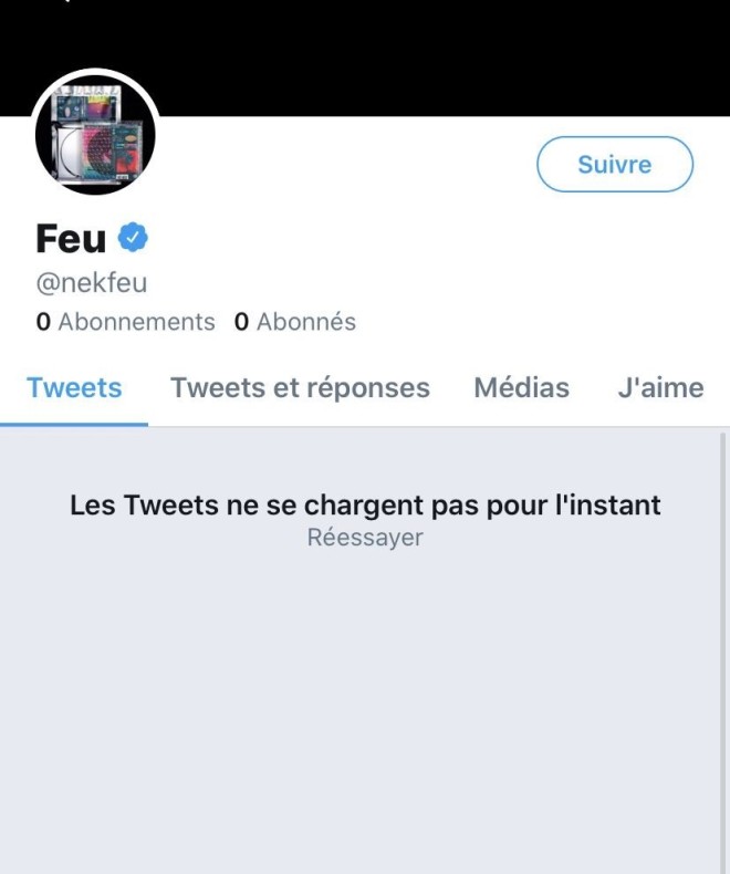 Nekfeu disparaît de Twitter, ses fans s’inquiètent !