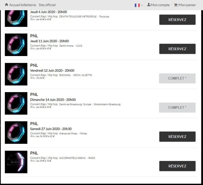 PNL Tour 2020 : La quasi-totalité des places ont été vendu en à peine 24 heures !
