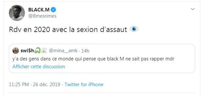 Black M annonce officiellement le retour de la Sexion d'Assaut en 2020 !