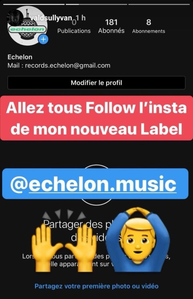 Vald vous présente son propre label