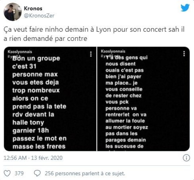 Le concert de Ninho à Lyon menacé d'annulation suite à l'affaire de Bassem et Sadek !