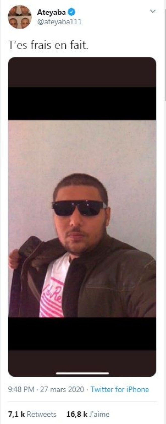 Ateyaba dévoile le vrai visage de Kekra et se moque de lui sur twitter !